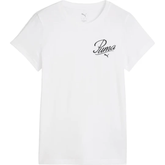 Zdjęcie produktu Koszulka damska Ess Script Tee Puma Biały
