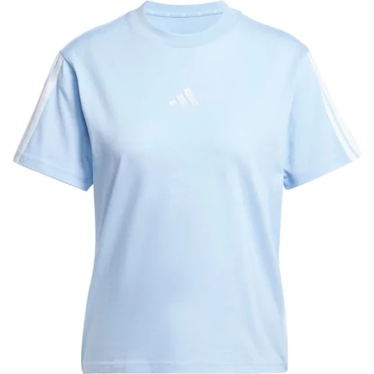 Zdjęcie produktu Koszulka damska Essentials 3-Stripes Adidas Niebieski