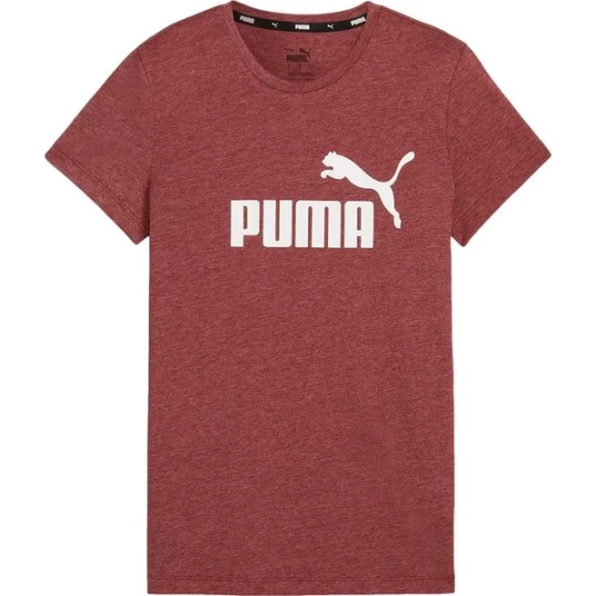 Zdjęcie produktu Koszulka damska Essentials Logo Heather Tee Puma Czerwony