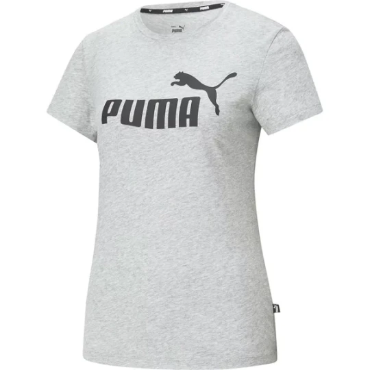 Zdjęcie produktu Koszulka damska Essentials Logo Heather Tee Puma Szary