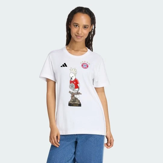 Zdjęcie produktu Koszulka damska FCB Bundesliga Winner Adidas biały