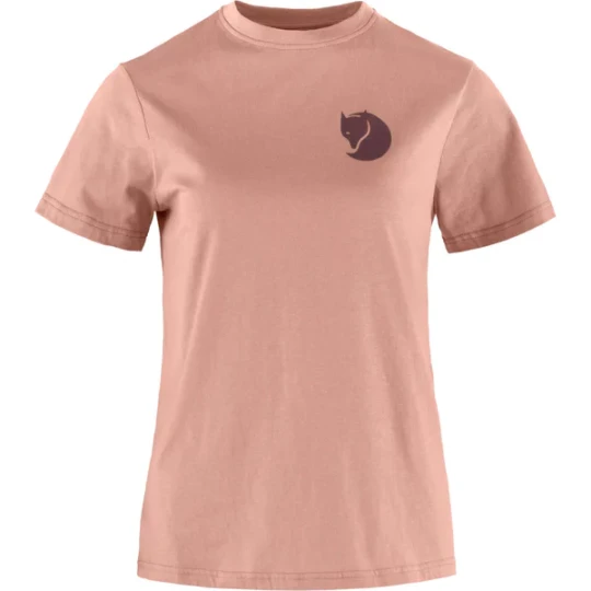 Zdjęcie produktu Koszulka damska Fox Boxy Logo Tee Fjallraven Fjällräven Różowy