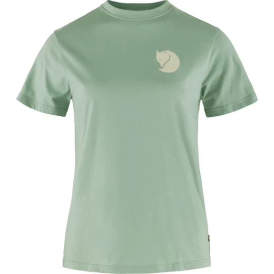 Zdjęcie produktu Koszulka damska Fox Boxy Logo Tee Fjallraven Fjällräven Zielony