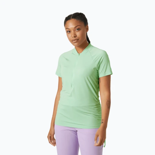 Zdjęcie produktu Koszulka damska Helly Hansen Siren 1/2 Zip mint Zielony