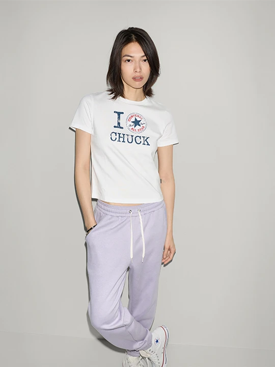Zdjęcie produktu Koszulka damska I Love Chuck Converse