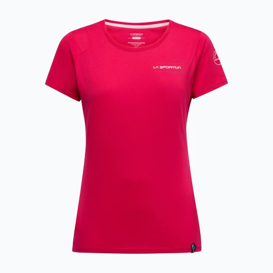 Zdjęcie produktu Koszulka damska La Sportiva Mantra azalea / chalk Czerwony