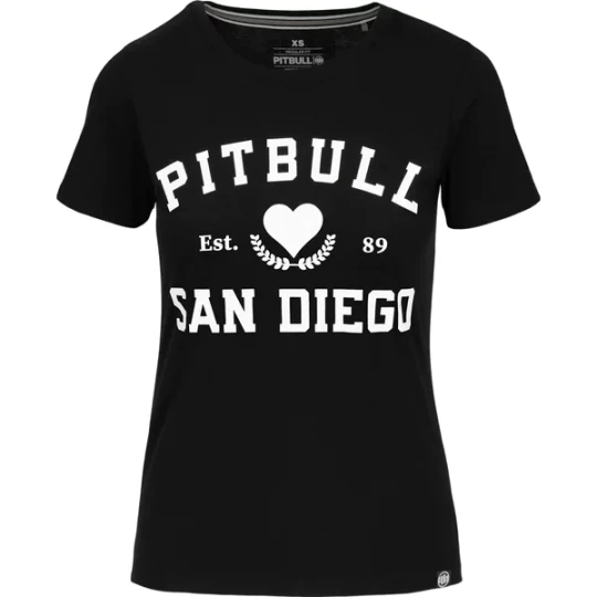 Zdjęcie produktu Koszulka damska Love PB Pitbull West Coast Czarny