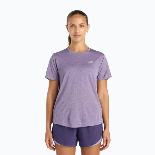 Zdjęcie produktu Koszulka damska New Balance Athletics candied violet heather