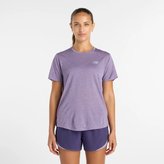Zdjęcie produktu Koszulka damska New Balance WT41253AB7 – fioletowa