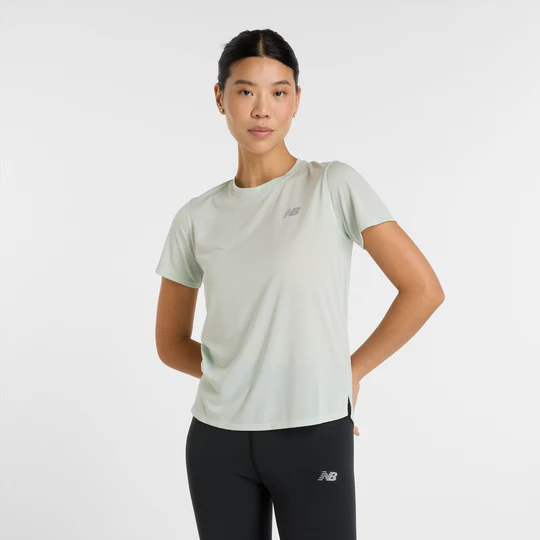 Zdjęcie produktu Koszulka damska New Balance WT41253CY2 – miętowa