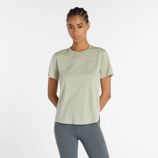 Zdjęcie produktu Koszulka damska New Balance WT41253GSH – zielona