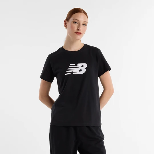 Zdjęcie produktu Koszulka damska New Balance WT43582BK – czarna