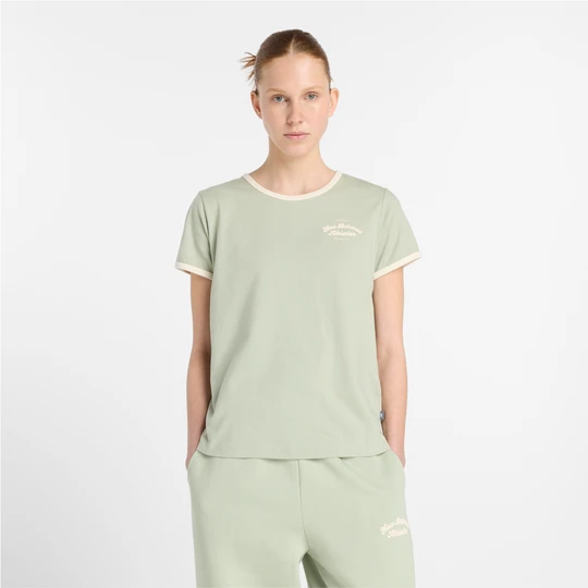 Zdjęcie produktu Koszulka damska New Balance WT53524GAS – zielona