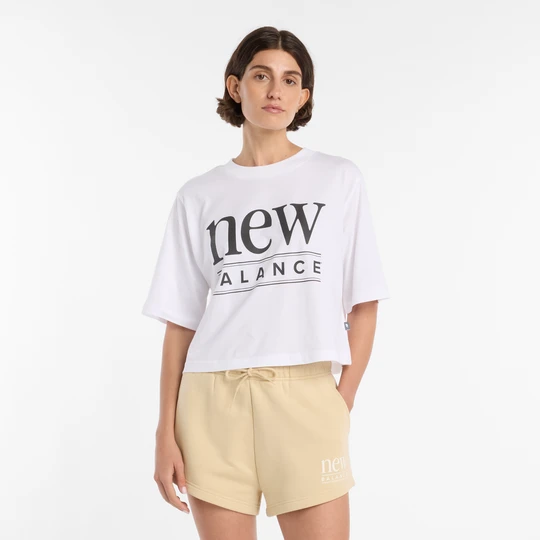 Zdjęcie produktu Koszulka damska New Balance WT61V5OPWT – biała