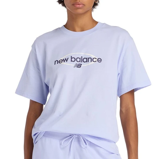 Zdjęcie produktu Koszulka damska New Balance WT61Z7OQDYK - fioletowa