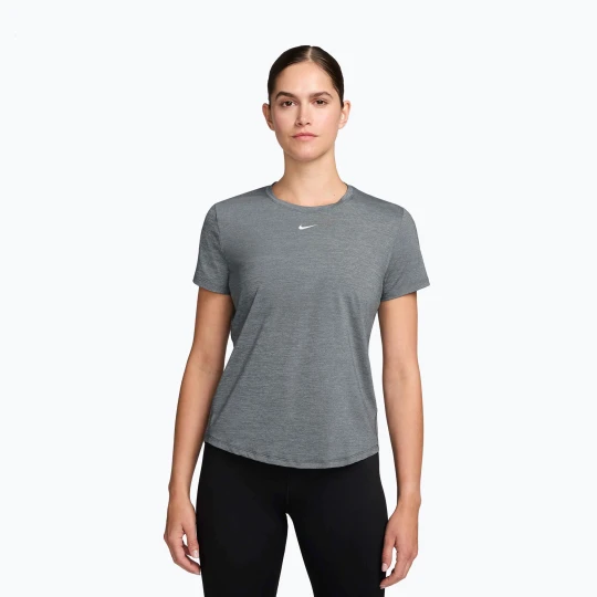Zdjęcie produktu Koszulka damska Nike One Classic Dri-Fit smoke grey/heather/white