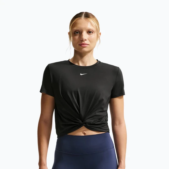 Zdjęcie produktu Koszulka damska Nike One Classic Twist Dri-Fit black/white