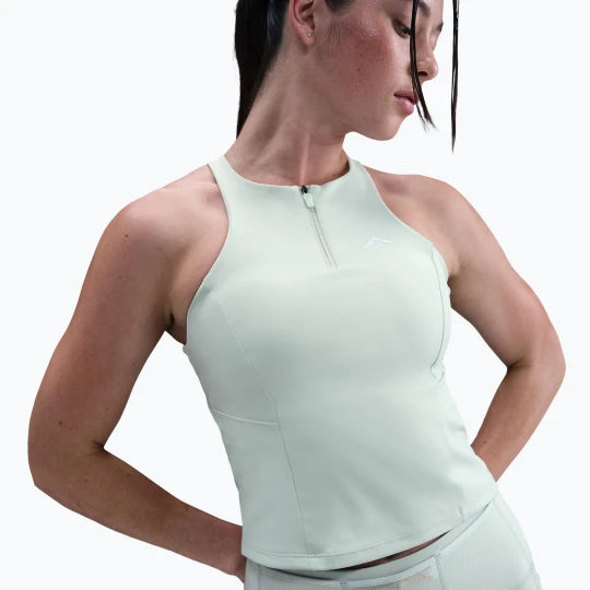 Zdjęcie produktu Koszulka damska Nike Trail Medium Support Sports Bra Tank Top light silver Szary
