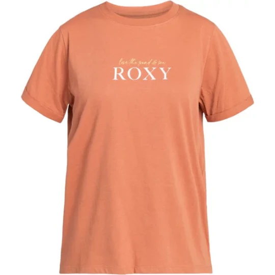Zdjęcie produktu Koszulka damska Noon Ocean Logo Roxy Pomarańczowy