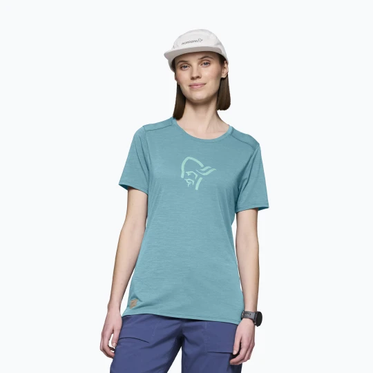 Zdjęcie produktu Koszulka damska NORRONA Femund Equaliser Merino brittany blue Norrøna