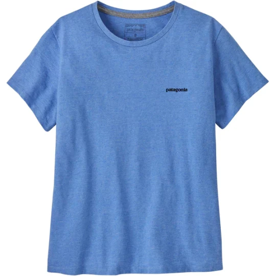 Zdjęcie produktu Koszulka damska P-6 Logo Responsibili-Tee Patagonia Niebieski