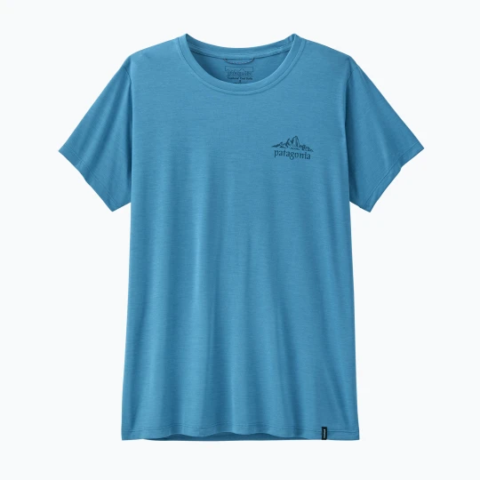 Zdjęcie produktu Koszulka damska Patagonia Capilene Cool Daily - Cloud Crag shore blue / light shore blue x-dye
