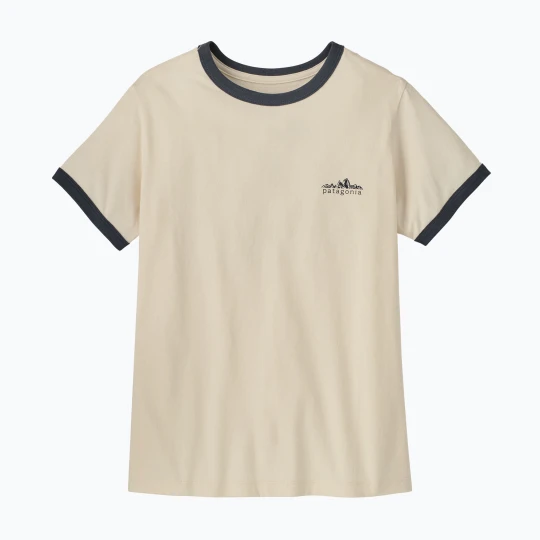 Zdjęcie produktu Koszulka damska Patagonia Fitz Roy Foothills Ringer Tee undyed natural Beżowy