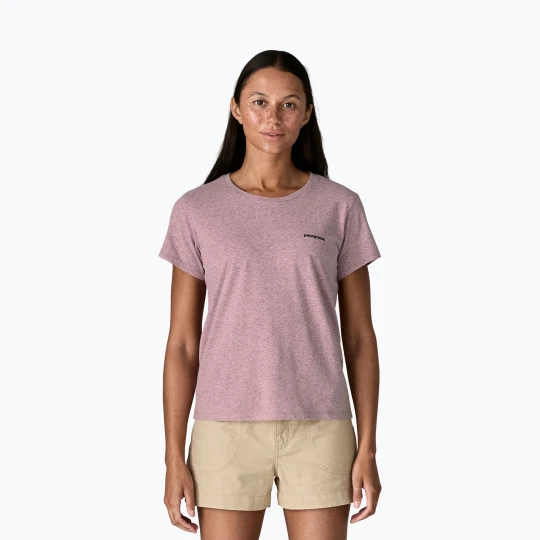 Zdjęcie produktu Koszulka damska Patagonia P-6 Logo Responsibili-Tee qulet violet
