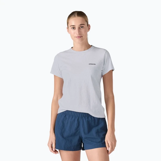 Zdjęcie produktu Koszulka damska Patagonia P-6 Logo Responsibili-Tee white