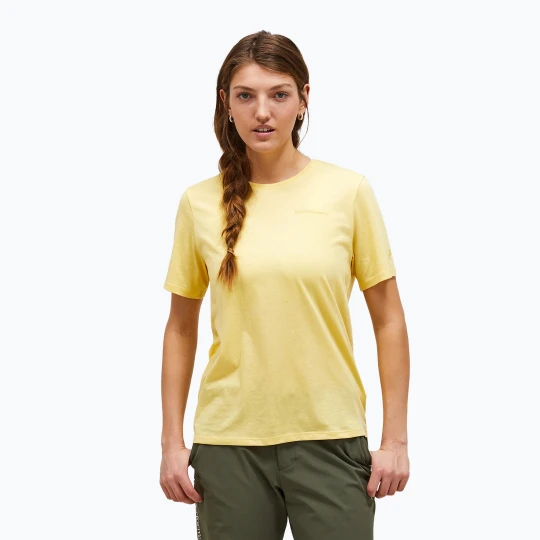 Zdjęcie produktu Koszulka damska Peak Performance Explore Logo mellow yellow