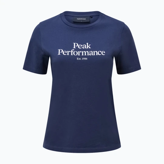 Zdjęcie produktu Koszulka damska Peak Performance Original Tee blue shadow Granatowy