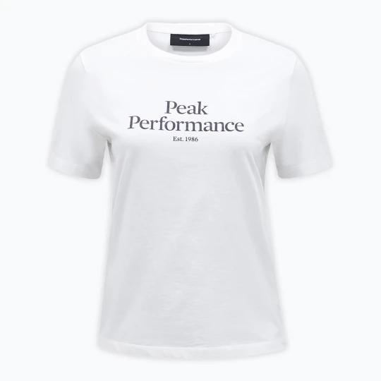 Zdjęcie produktu Koszulka damska Peak Performance Original Tee off white