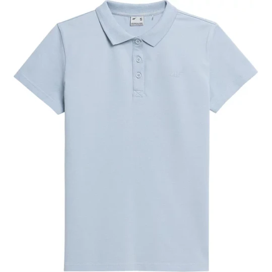 Zdjęcie produktu Koszulka damska polo 4FSS23TTSHF585 4F Niebieski