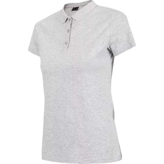 Zdjęcie produktu Koszulka damska polo H4Z22 TSD356 4F Szary