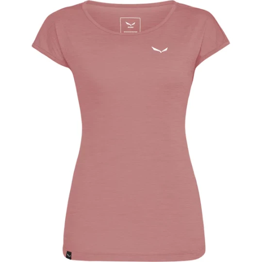 Zdjęcie produktu Koszulka damska Puez Melange Dry S / S Tee Salewa Różowy