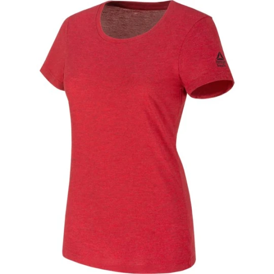 Zdjęcie produktu Koszulka damska Rc Poly Blend Reebok Czerwony