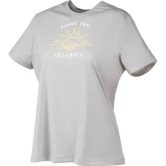 Zdjęcie produktu Koszulka damska Ruby Springs Graphic Fitted Columbia Szary