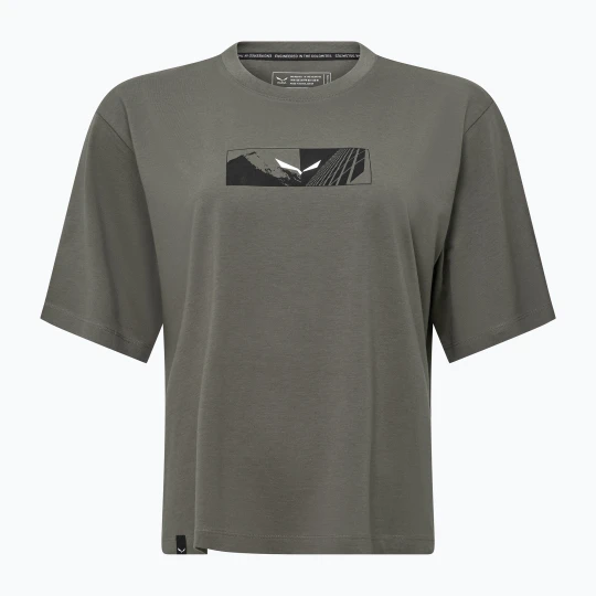 Zdjęcie produktu Koszulka damska Salewa Eagle Hybrid Loose faded green
