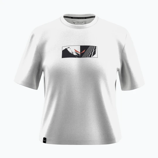Zdjęcie produktu Koszulka damska Salewa Eagle Hybrid Loose optical white