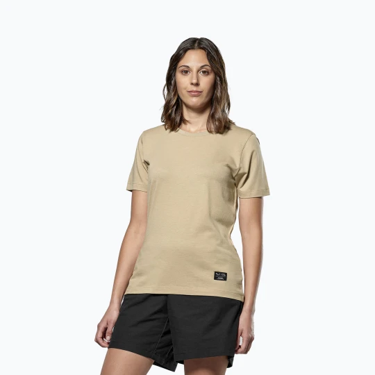 Zdjęcie produktu Koszulka damska Salewa Eagle Sunset Loose quicksand Beżowy
