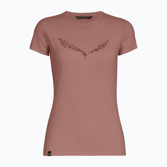 Zdjęcie produktu Koszulka damska Salewa Solid Dry desert pink