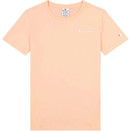 Zdjęcie produktu Koszulka damska Small Script Logo Cotton Champion Różowy
