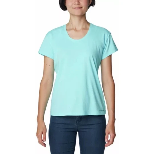 Zdjęcie produktu Koszulka damska Sun Trek SS Tee Columbia Turkusowy