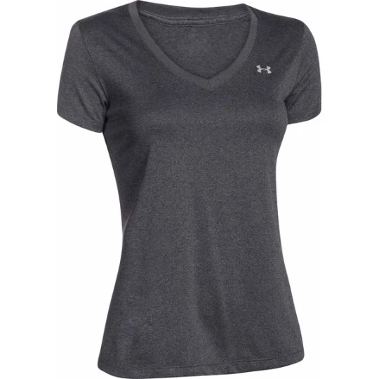 Zdjęcie produktu Koszulka damska Tech SS Solid Under Armour Szary