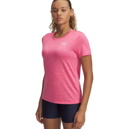 Zdjęcie produktu Koszulka damska Tech Twist Under Armour Różowy