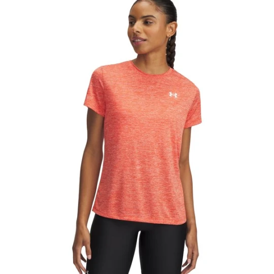 Zdjęcie produktu Koszulka damska Tech Twist Under Armour Pomarańczowy