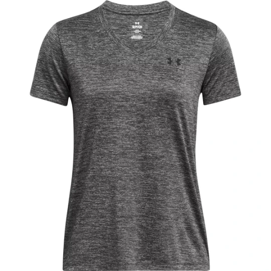 Zdjęcie produktu Koszulka damska Tech Twist V-Neck Under Armour Szary