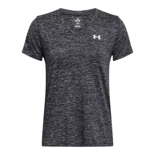 Zdjęcie produktu Koszulka damska Tech Twist V-Neck Under Armour Czarny