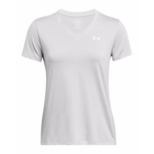 Zdjęcie produktu Koszulka damska Tech Twist V-Neck Under Armour Szary