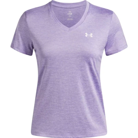 Zdjęcie produktu Koszulka damska Tech Twist V-Neck Under Armour Fioletowy